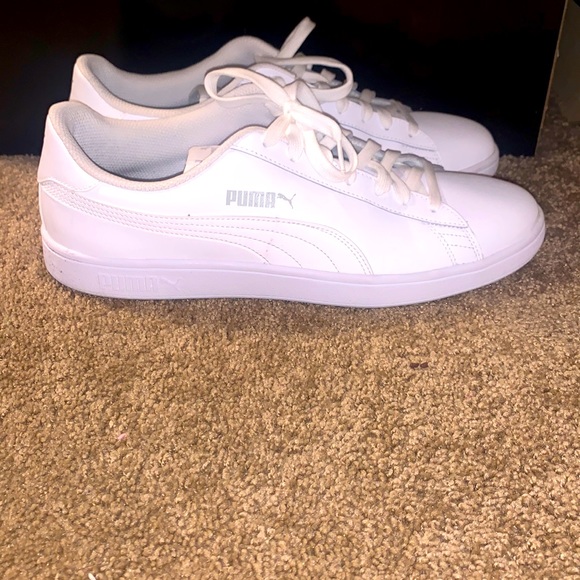 all white pumas